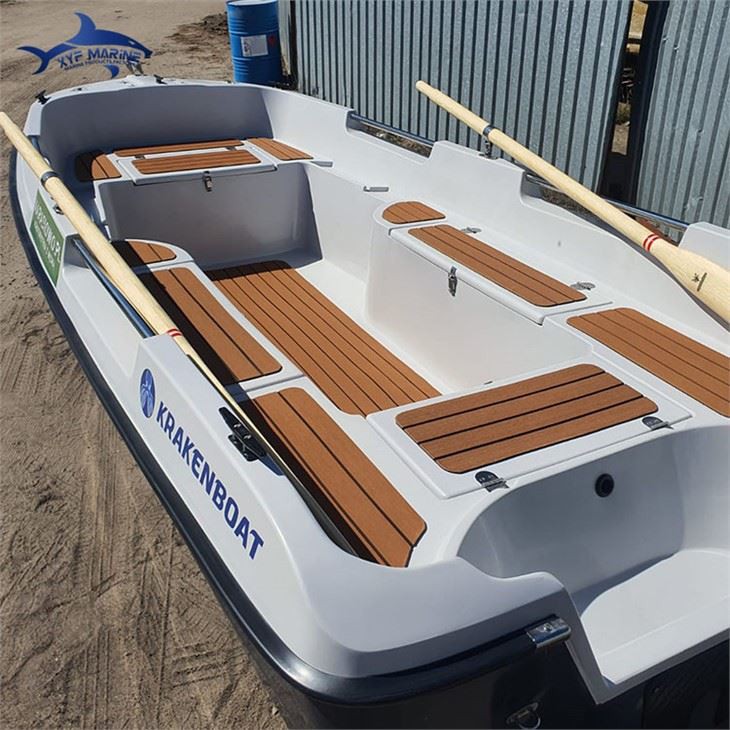 eva foam faux teak boat decking show